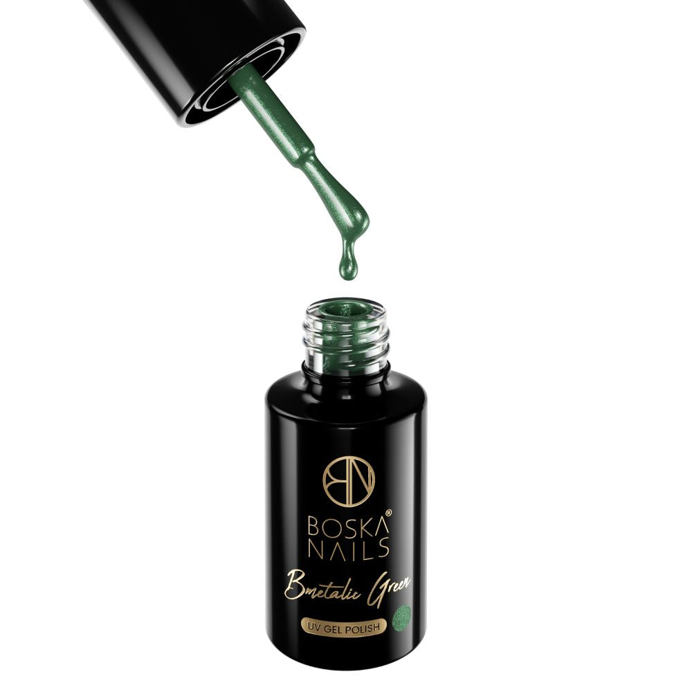 Esmalte Semipermanente BMetalic Green Nº400 - 6ml