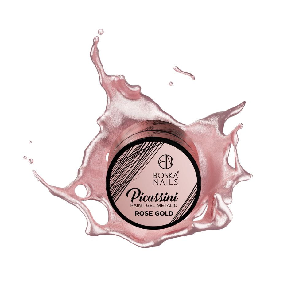 Gel Picassini Metalic Oro Rosa - 5ml