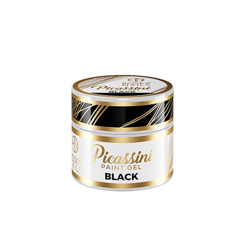 Gel Picassini Negro - 5ml