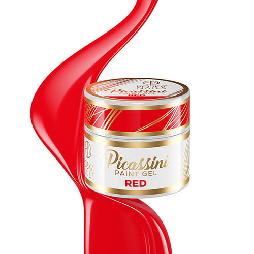 Gel Picassini Rojo - 5ml