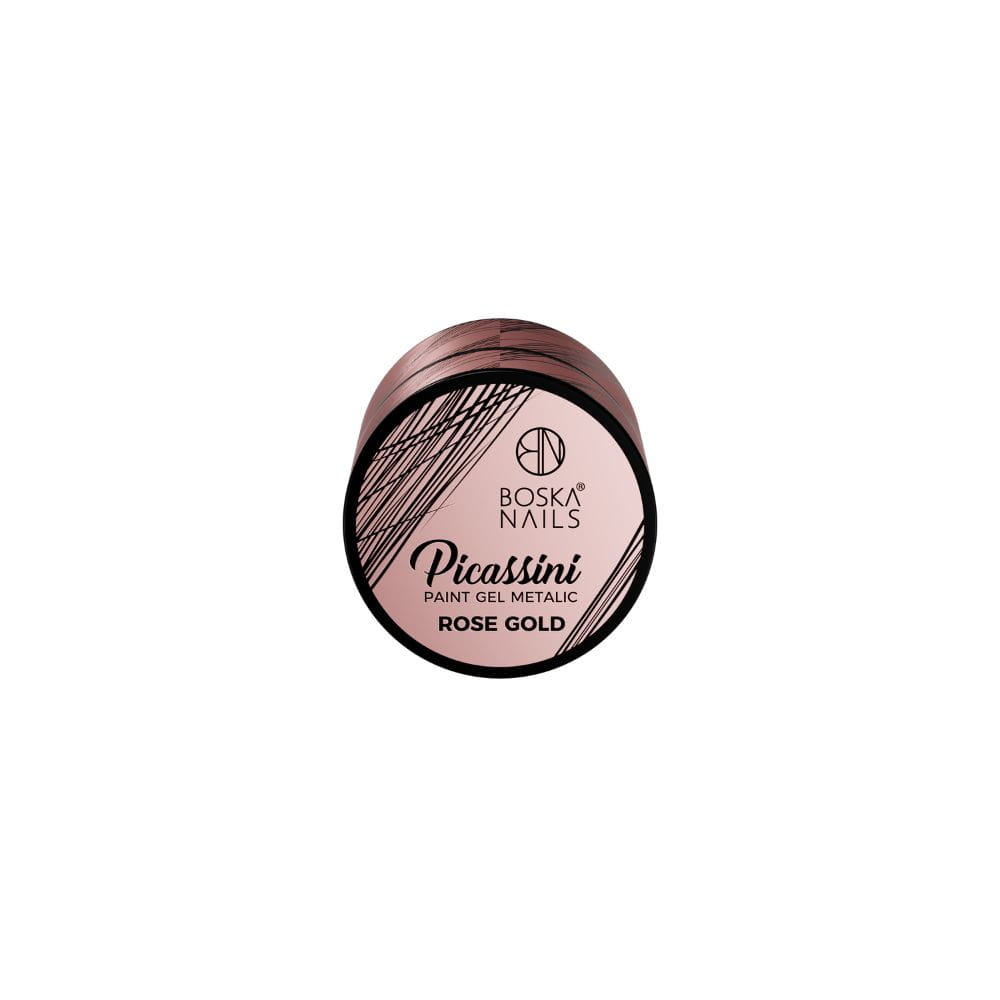 Gel Picassini Metalic Oro Rosa - 5ml