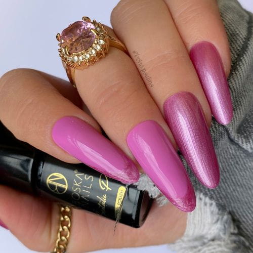 Esmalte Semipermanente BMetalic Pink Nº396 - 6ml