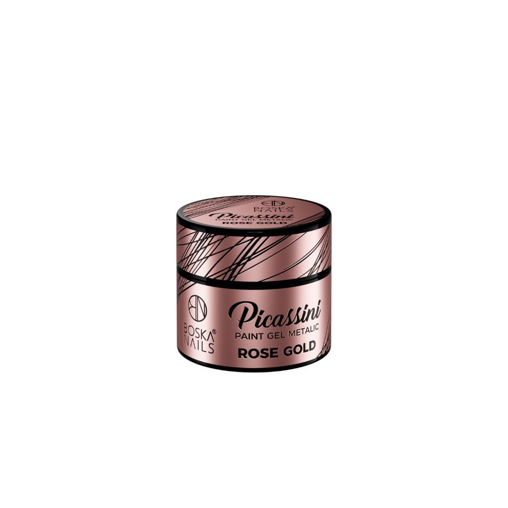 Gel Picassini Metalic Oro Rosa - 5ml