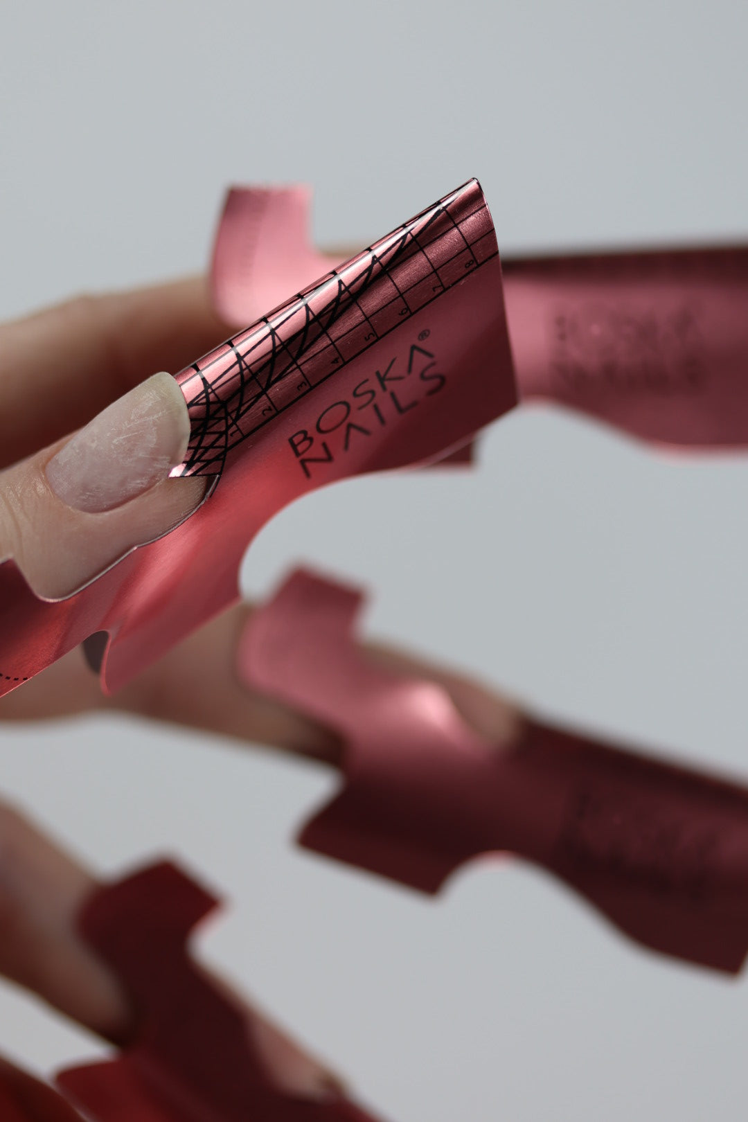 Moldes Uñas Nail Form Boska Nails 500 piezas