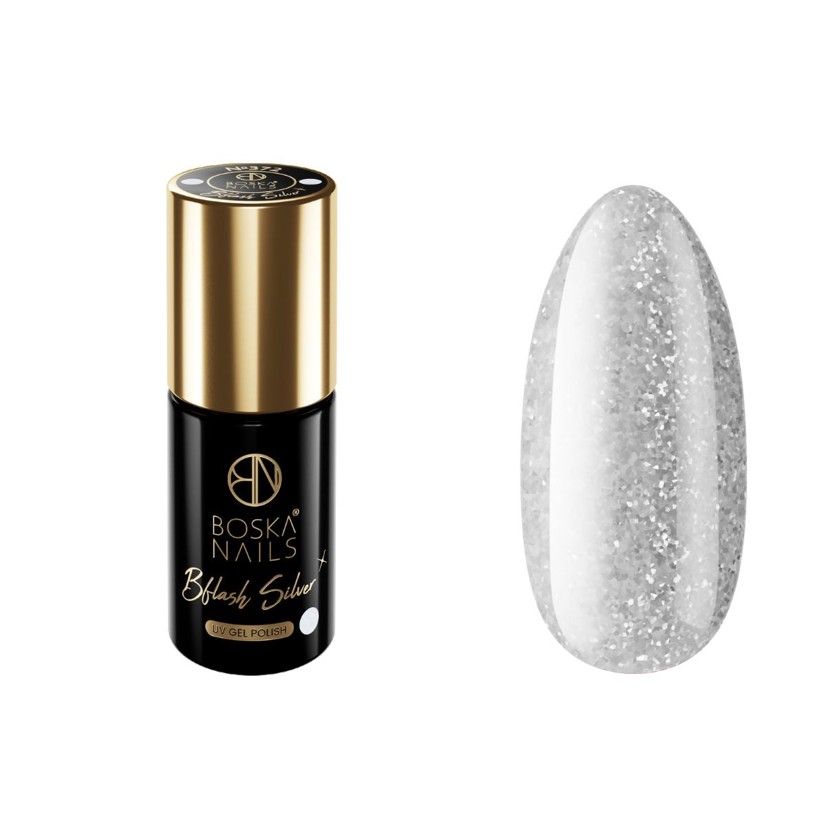Esmalte Semipermanente Bflash Silver Nº372 - 6ml