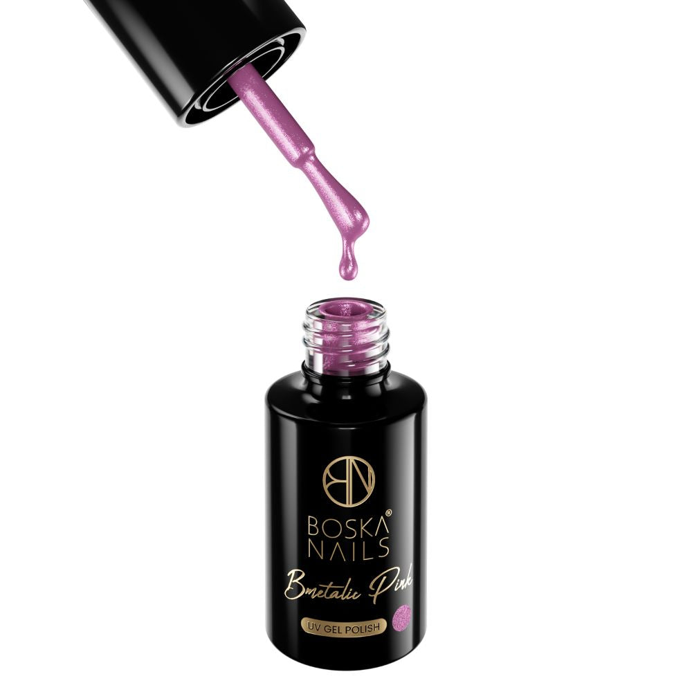 Esmalte Semipermanente BMetalic Pink Nº396 - 6ml