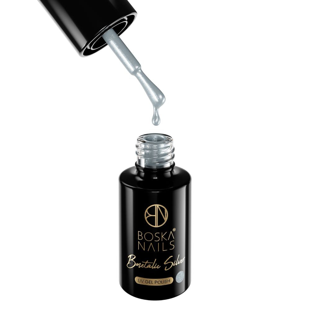 Esmalte Semipermanente BMetalic Silver Nº397 - 6ml