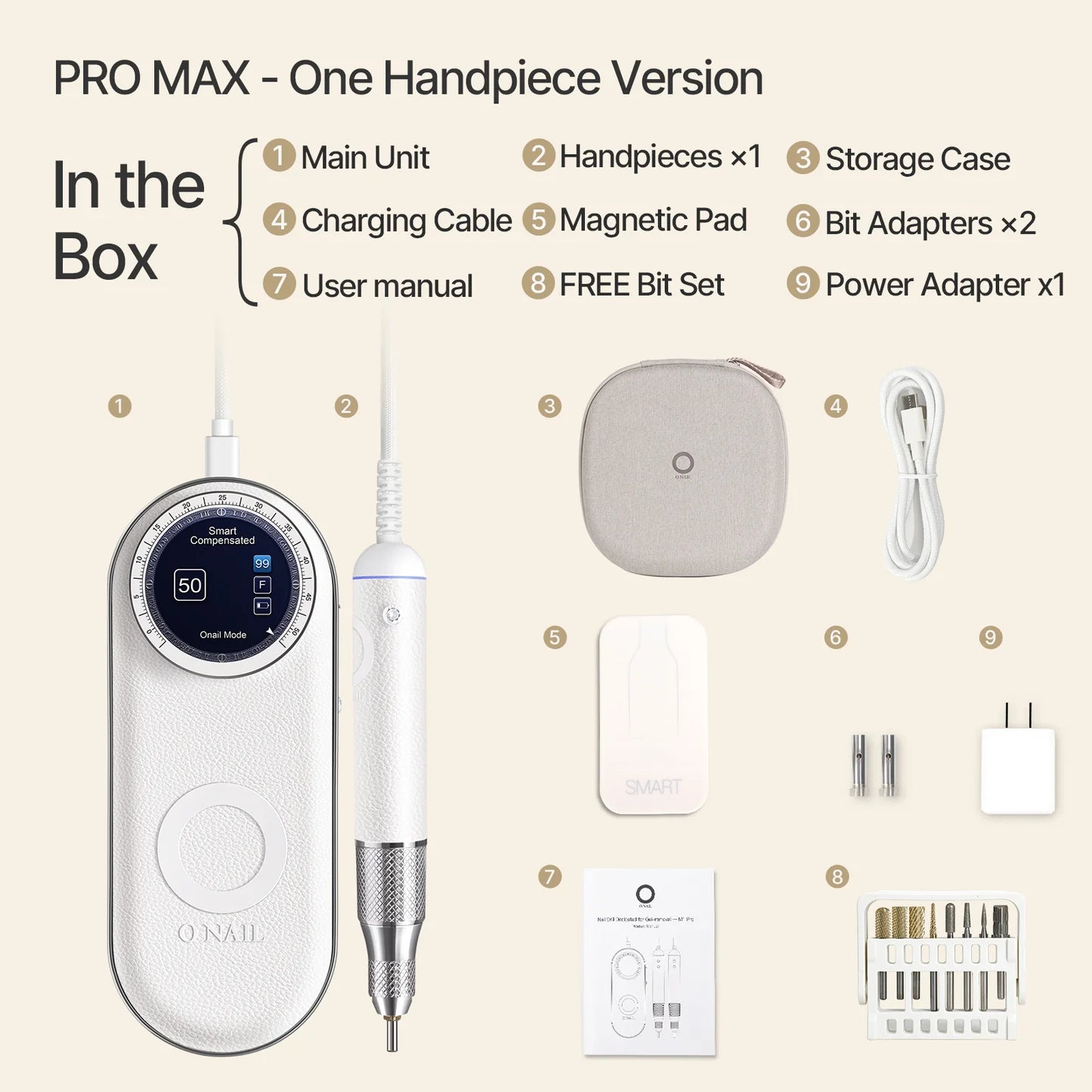 ONAIL Torno uñas Pro Max
