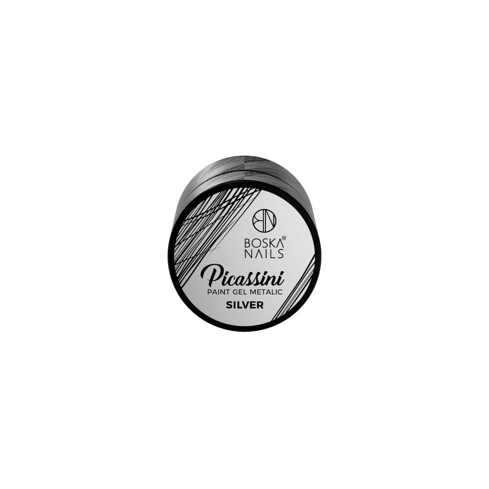 Gel Picassini Metalic Silver - 5ml