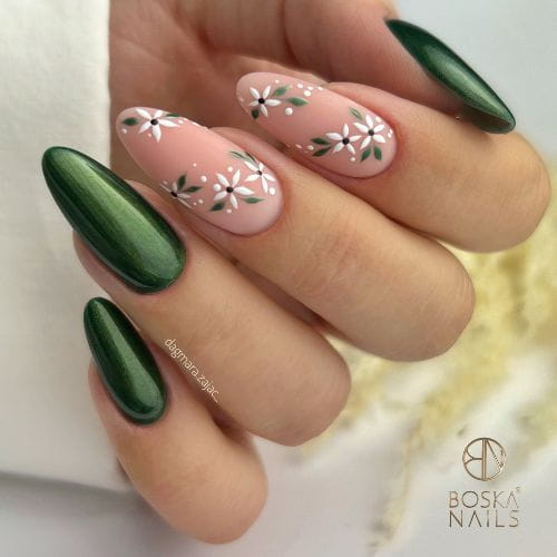 Esmalte Semipermanente BMetalic Green Nº400 - 6ml
