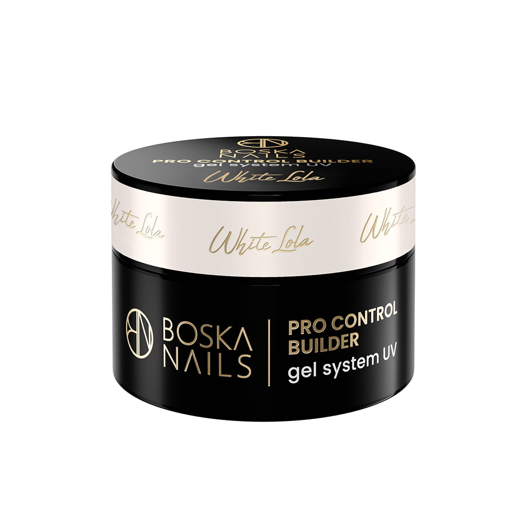GEL CONSTRUCTOR UV PARA UÑAS PRO CONTROL WHITE LOLA BOSKA NAILS 15 ML