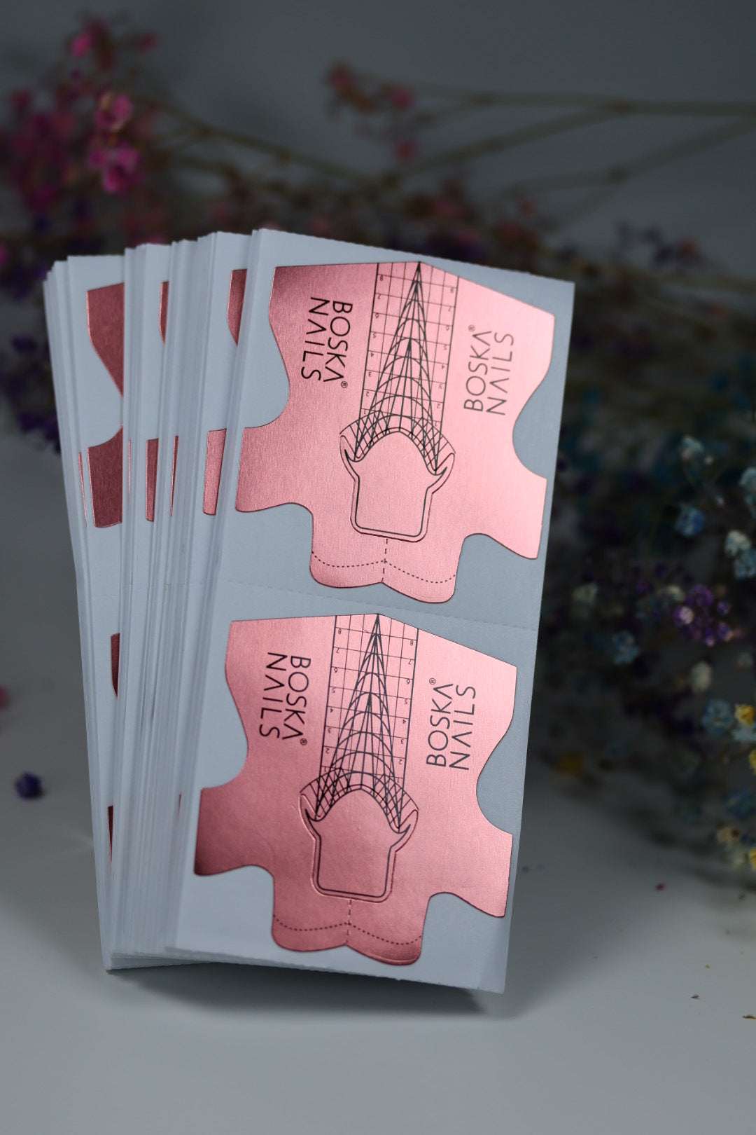 Moldes Uñas Nail Form Boska Nails 100 piezas