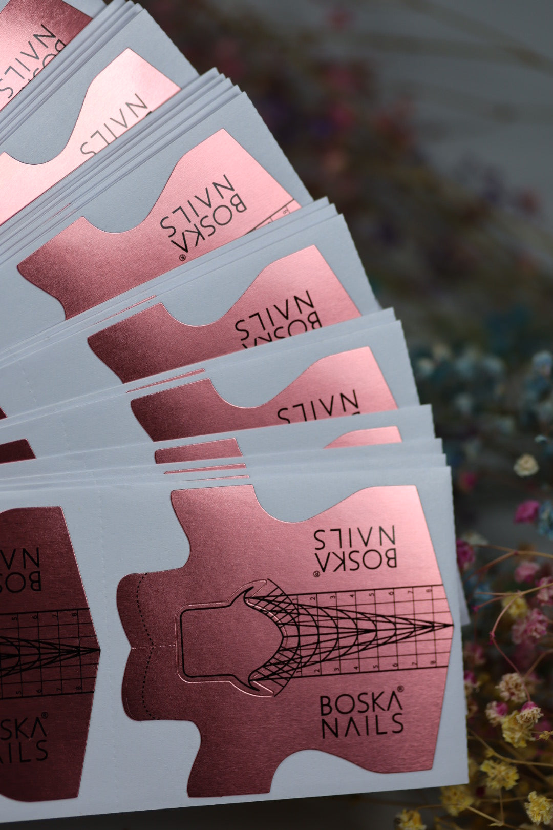 Moldes Uñas Nail Form Boska Nails 100 piezas