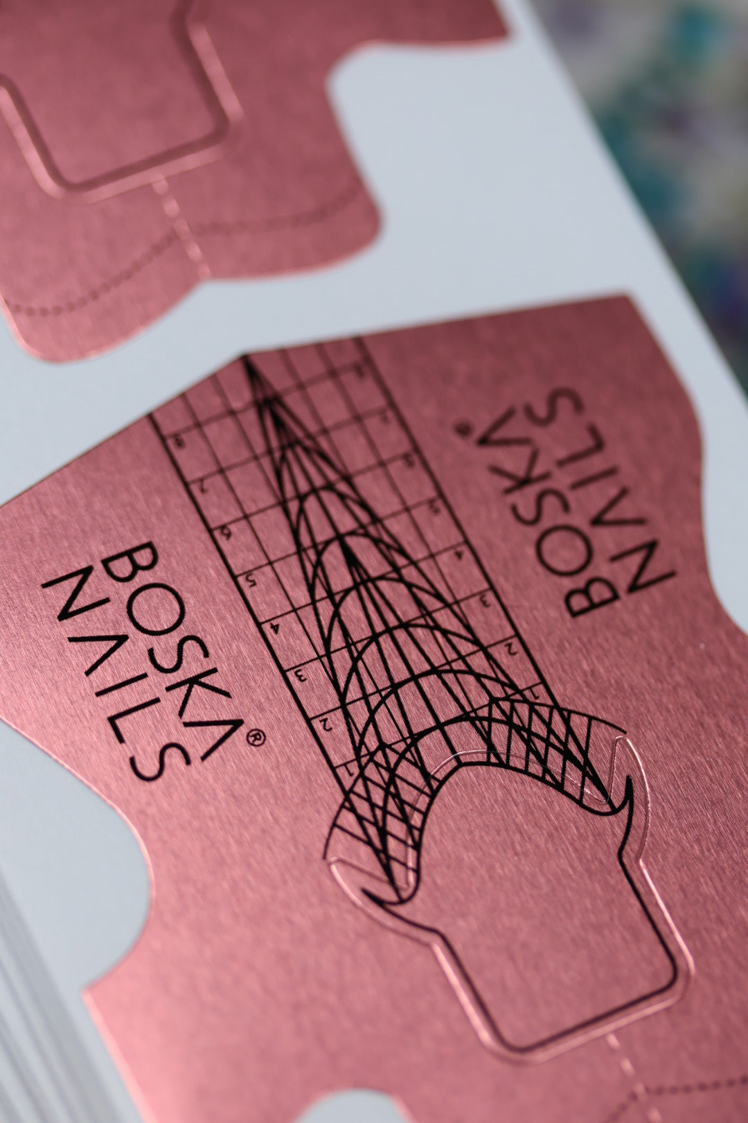 Moldes Uñas Nail Form Boska Nails 100 piezas