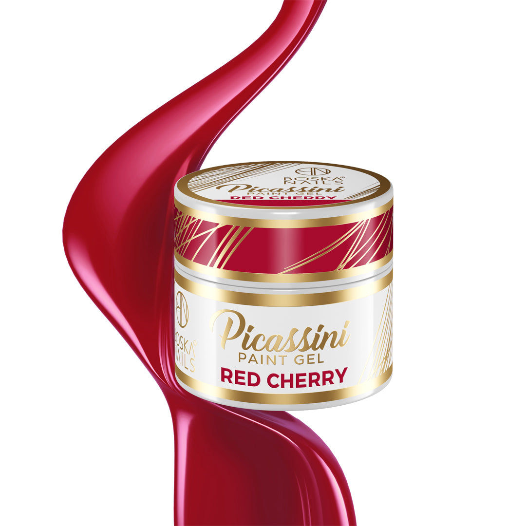 Picassini Paint Gel RED CHERRY Boska Nails 5 ml