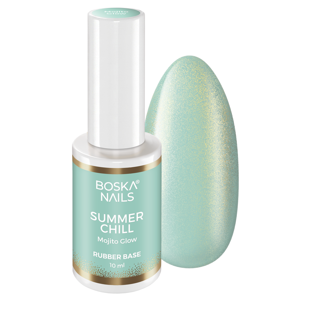 Base Rubber Mojito Glow 10ml Boska Nails