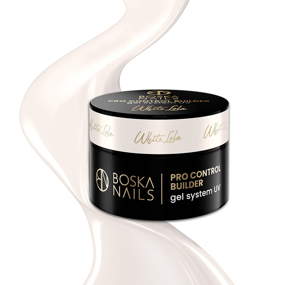 GEL CONSTRUCTOR UV PARA UÑAS PRO CONTROL WHITE LOLA BOSKA NAILS 15 ML