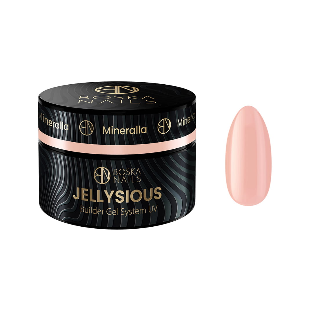 GEL CONSTRUCTOR UV PARA UÑAS JELLYSIOUS MINERALLA BOSKA NAILS 15 Ml