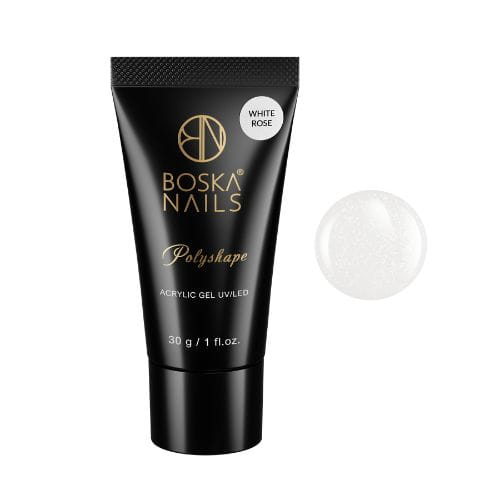 Polygel Polyshape White Rose - 30g